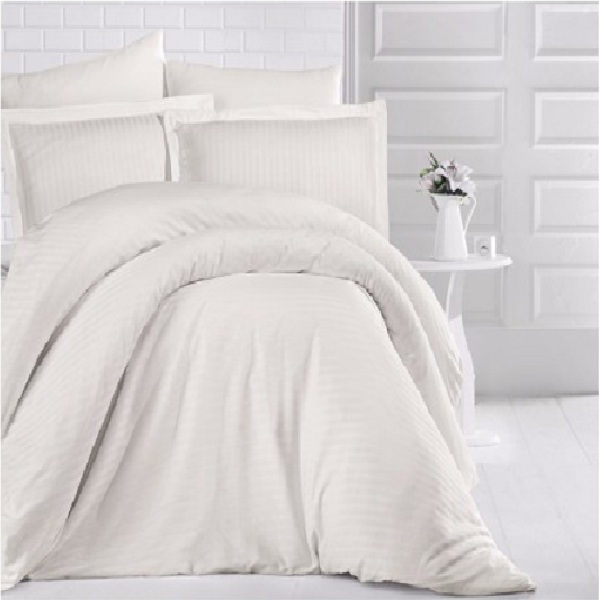 

Постельное белье Clasy Sateen Strip 160*220 Krem, Турция Код 8200
