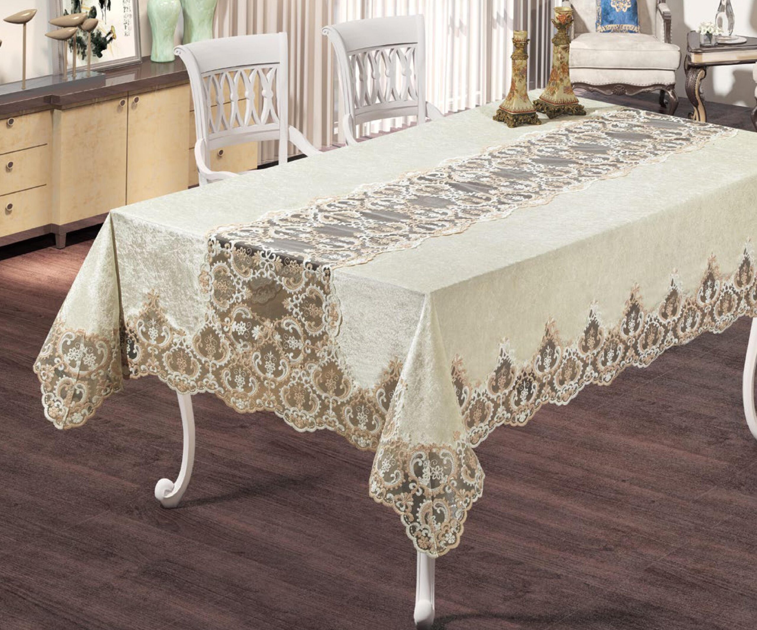 

Скатертина Ayova 160×350 Acelya Ayova k-19614-350