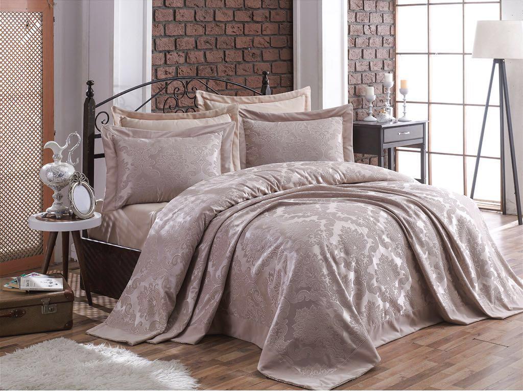 

Покрывало 240 x 260 см Gardines – Ezgi капучино Gardine’s k-e1g