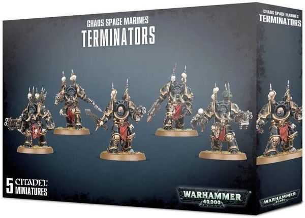 

Настольная игра Games Workshop Chaos Space Marines Terminators Warhammer 40000 (99120102087)