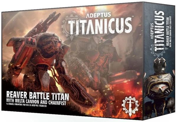 

Настольная игра Games Workshop Adeptus Titanicus Reaver Battle Titan with Melta Cannon and Chainfist (99120399010)