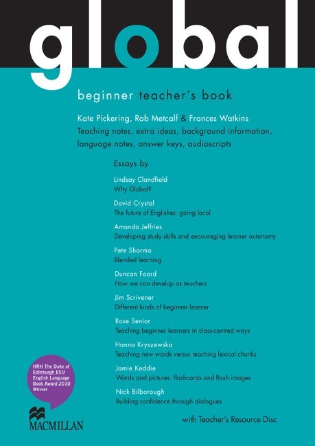 

Global Beginner Level: Teacher's Book & Resource Pack - Lindsay Clandfield - 9780230032897