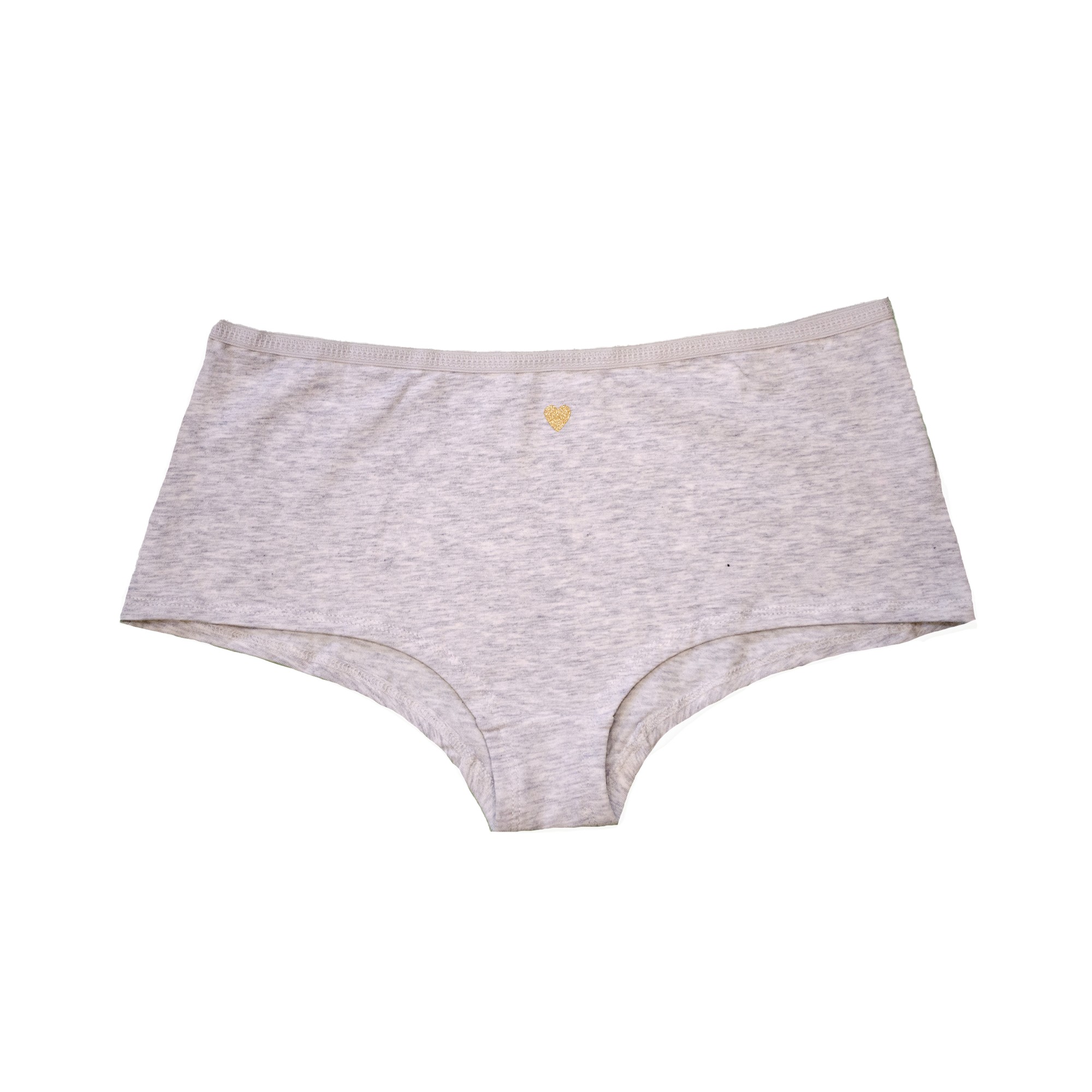 

Трусы для девочки ( 1 шт ) George серого цвета с золотистым сердечком, трусики-шорты 15-16 лет (170-176 см) 1538