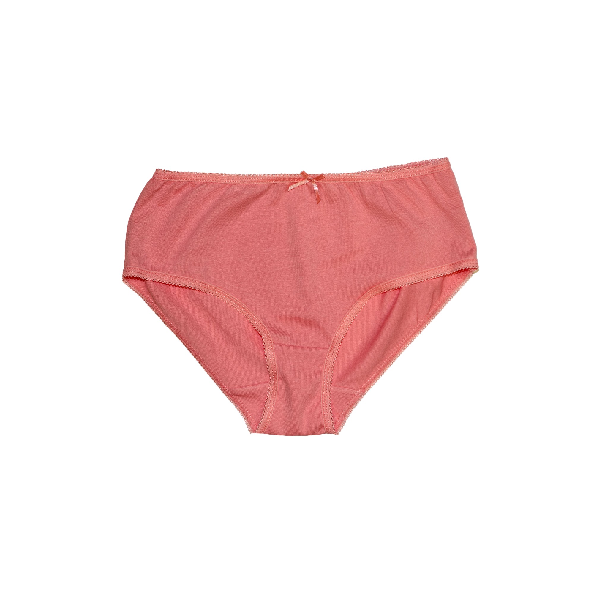 

Трусы для девочки ( 1 шт ) George кораллового цвета, однотонные с бантиком 12-13 лет (152-158 см) 90