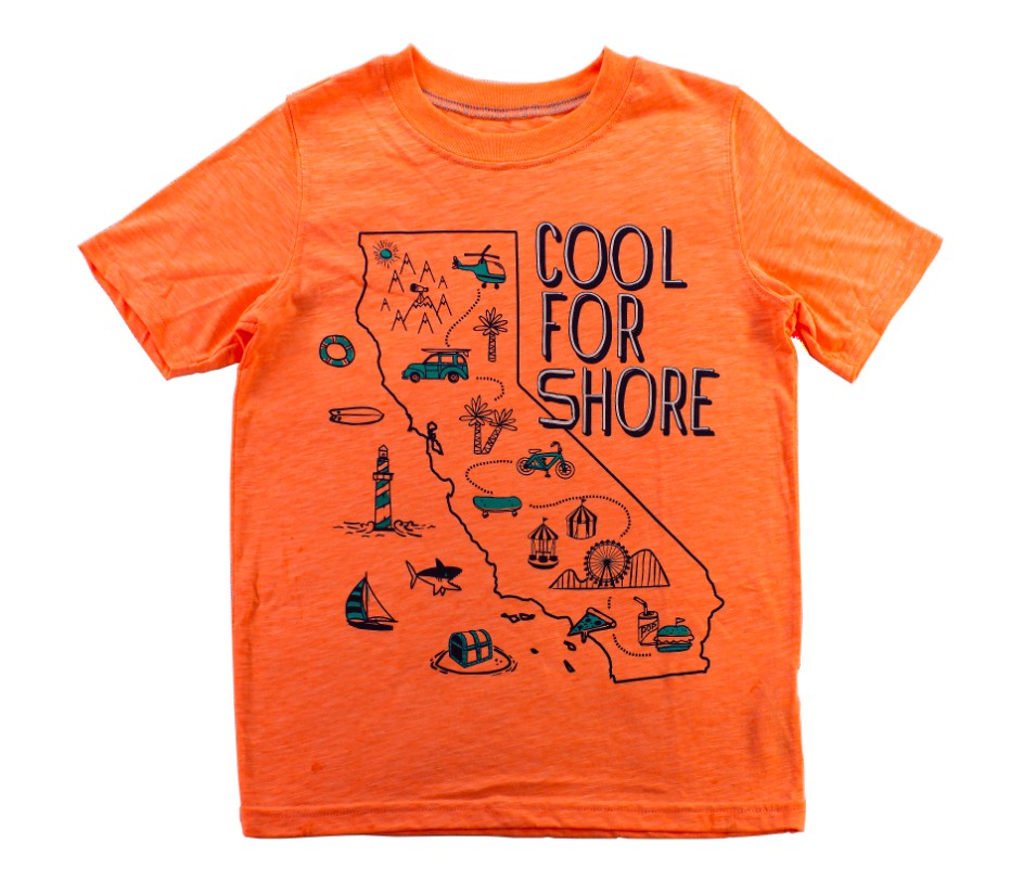 

Футболка Carter's для мальчика Cool For Shore 136 см