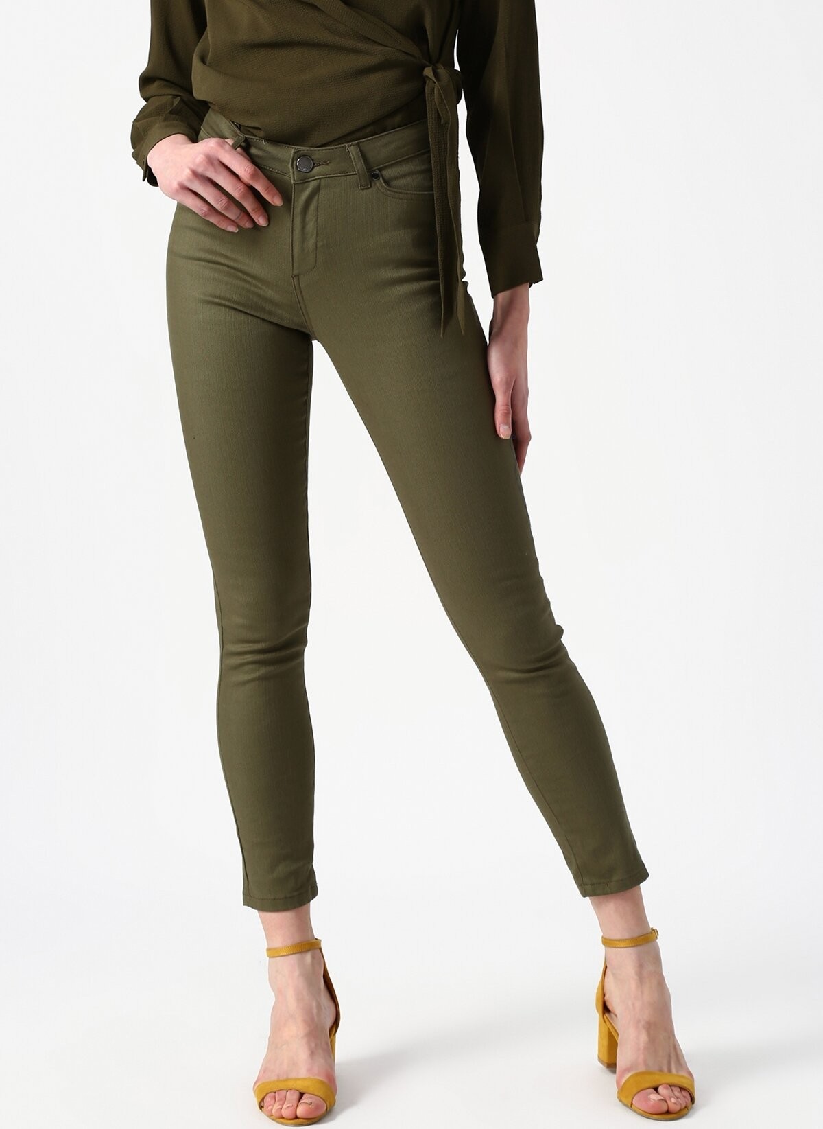 

Джинсы Fabrika Skinny  хаки, Джинсы Fabrika Skinny 29 хаки