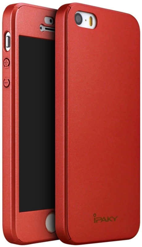 

Панель iPaky 360 PC Full Protection Case для Apple iPhone SE/5s/5 Red