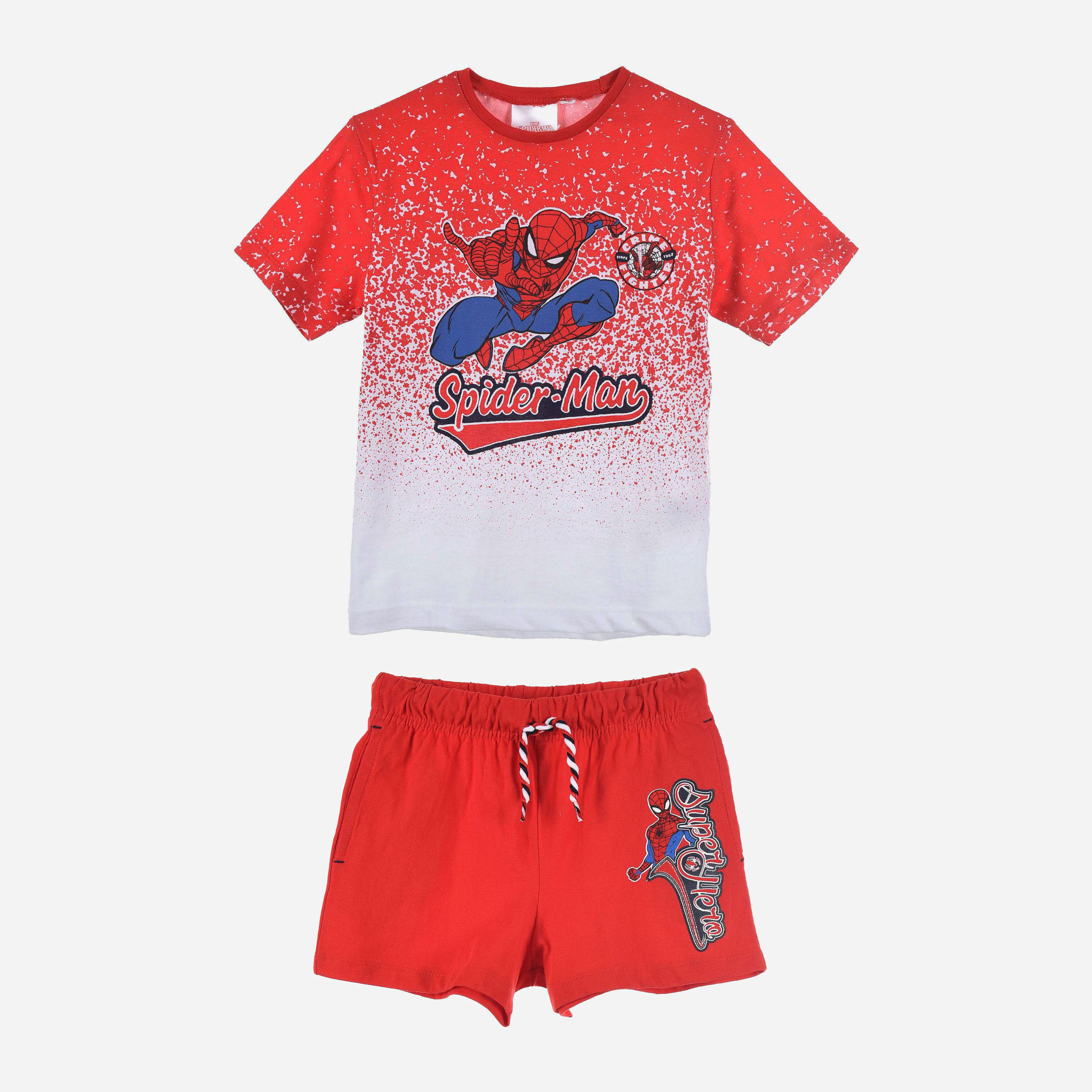

Комплект (футболка + шорты) Disney Spiderman UE1118 104 см Красный