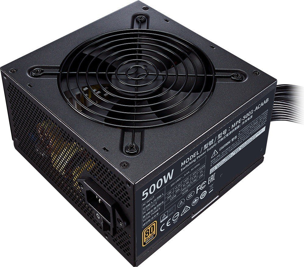 

Блок питания Cooler Master MWE 500 Bronze V2