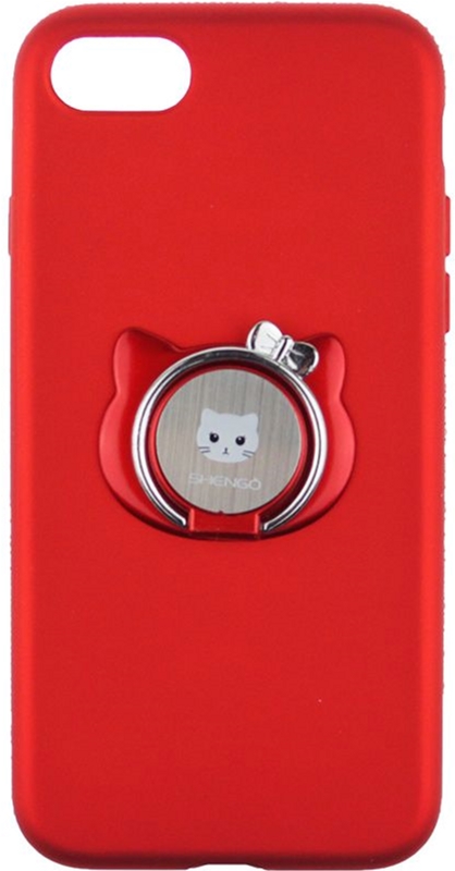 

Панель Shengo Soft-touch holder TPU Case для Apple iPhone 7 Red