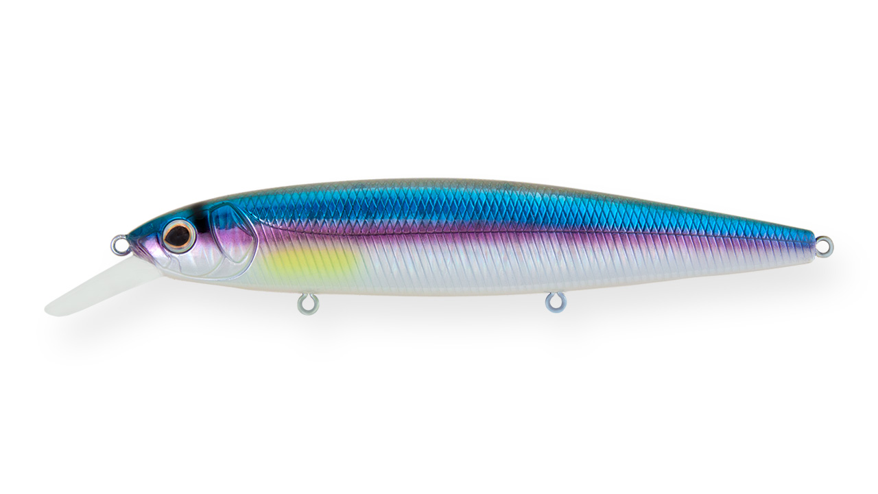 

Воблер Минноу Strike Pro Bold 130SP, 130 мм, 24,5 гр, Загл. 1,3м.-1,8м., Нейтральный, цвет: A210-SBO-RP Rainbow Ghost Wakasagi, (EG-191-SP#A210-SBO-RP) (77906)
