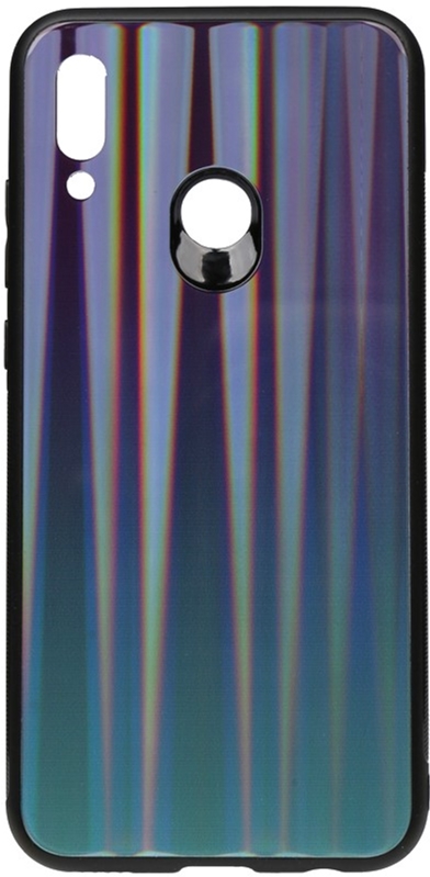 

Панель TOTO Aurora Print Glass Case для Huawei P Smart 2019 Blue