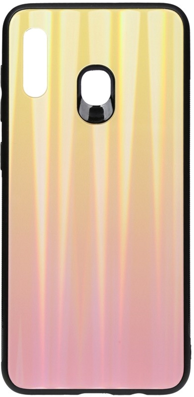 

Панель TOTO Aurora Print Glass Case для Samsung Galaxy A20/A30 Pink