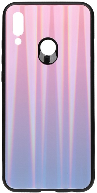 

Панель TOTO Aurora Print Glass Case для Huawei P Smart 2019 Lilac
