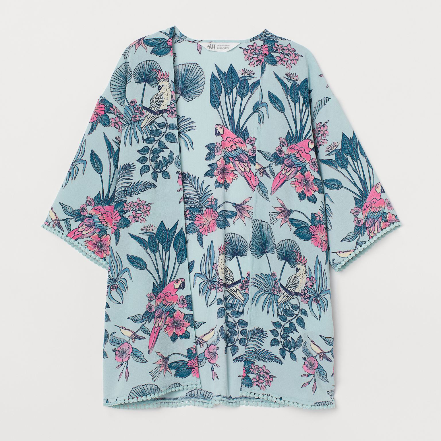 

Кардиган H&M 2005-8410651 146-152 см Бирюзовый