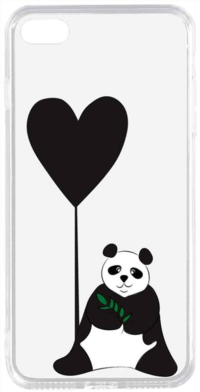 

Панель TOTO Acrylic+TPU Print Case для Apple iPhone 7/8 Panda B Transparent