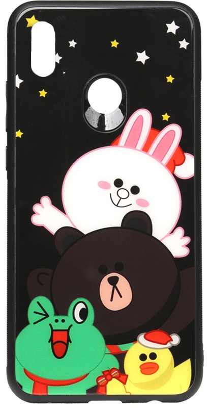 

Панель TOTO Cartoon Print Glass Case для Huawei P Smart Z Line friends all about