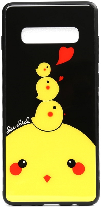 

Панель TOTO Cartoon Print Glass Case для Samsung Galaxy S10 Chicken Chick