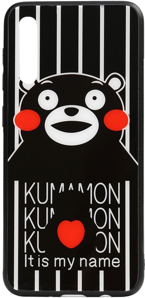 

Панель TOTO Cartoon Print Glass Case для Samsung Galaxy A70 Kumamon