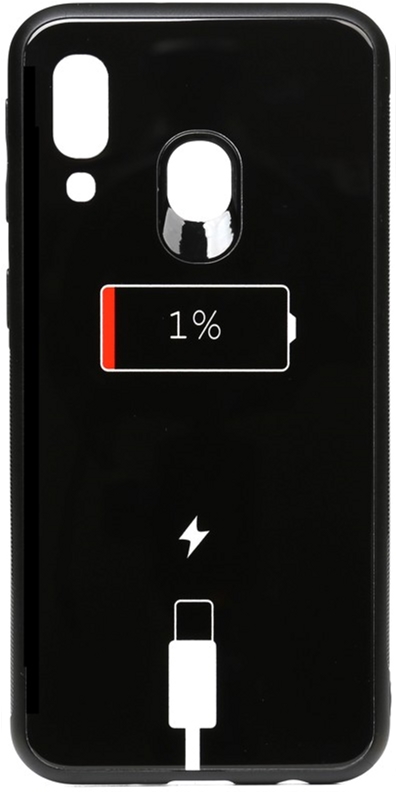

Панель TOTO Cartoon Print Glass Case для Samsung Galaxy A40 Battery Charge