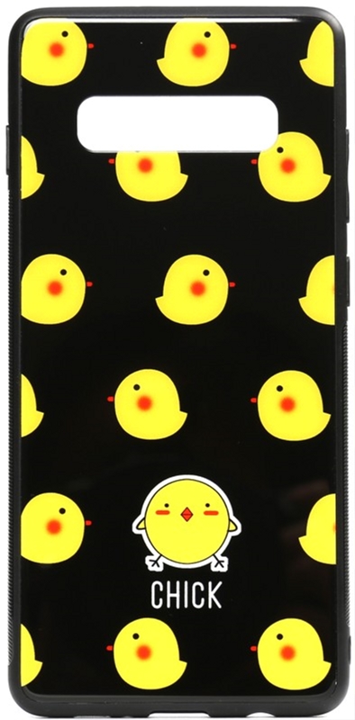 

Панель TOTO Cartoon Print Glass Case для Samsung Galaxy S10+ Chick