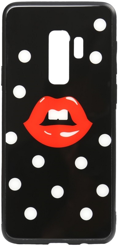 

Панель TOTO Cartoon Print Glass Case для Samsung Galaxy S9+ Red Lips