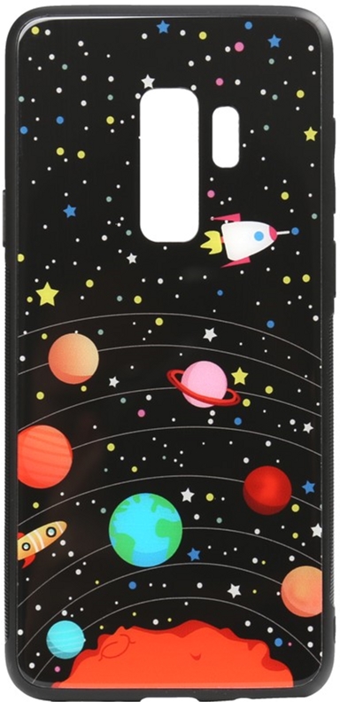 

Панель TOTO Cartoon Print Glass Case для Samsung Galaxy S9+ Planets
