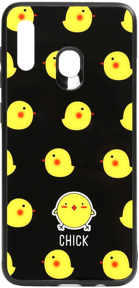 

Панель TOTO Cartoon Print Glass Case для Samsung Galaxy A20/A30 Chick