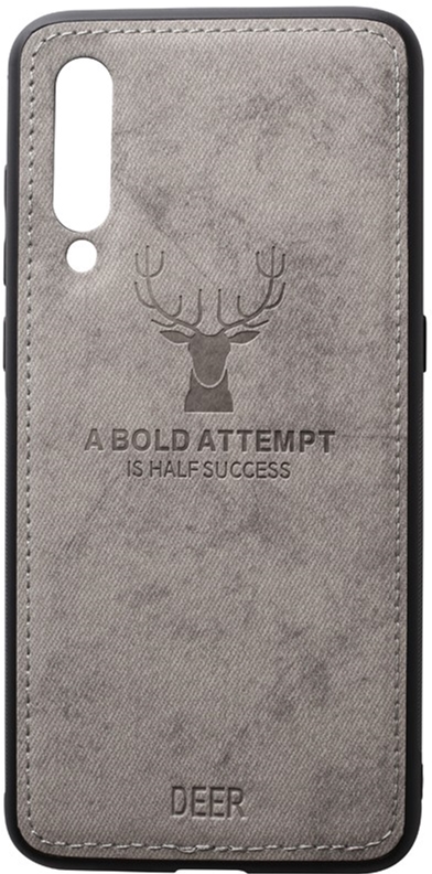 

Панель TOTO Deer Shell With Leather Effect Case для Xiaomi Mi 9 Grey