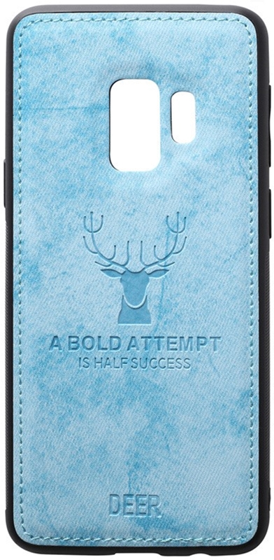 

Панель TOTO Deer Shell With Leather Effect Case для Samsung Galaxy S9 Blue