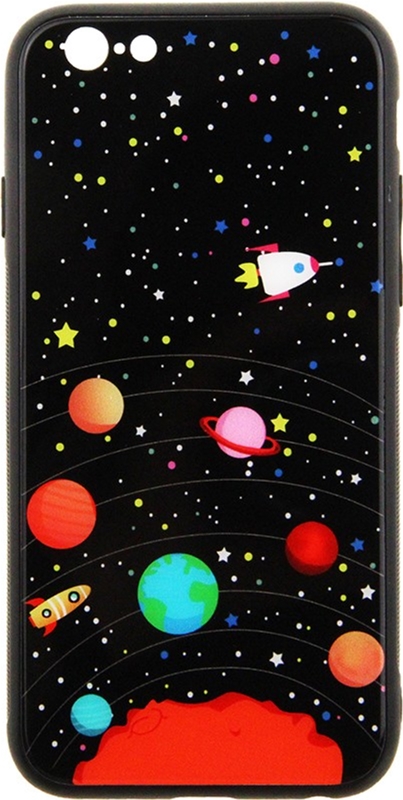 

Панель TOTO Glass Fashionable Case для Apple iPhone 6/6s Star Space