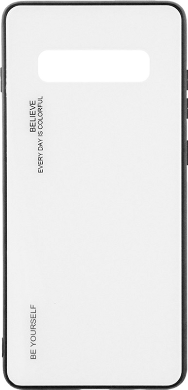 

Панель TOTO Gradient Glass Case для Samsung Galaxy S10+ White