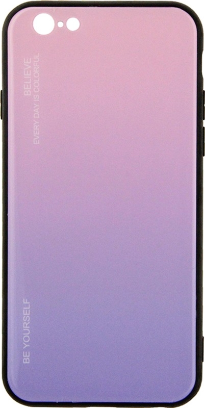 

Панель TOTO Gradient Glass Case для Apple iPhone 6/6s Pink