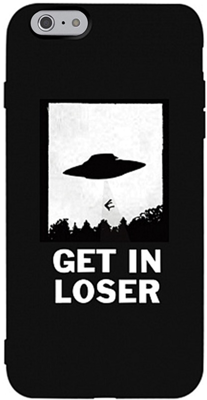 

Панель TOTO Matt TPU 2mm Print Case для Apple iPhone 6/6s Ufo Loser Black