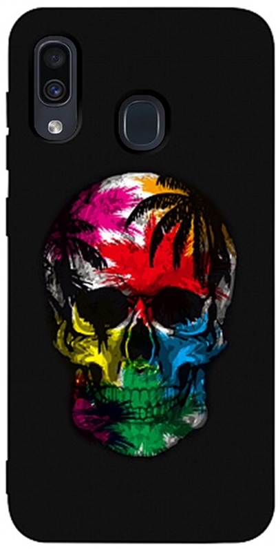 

Панель TOTO Matt TPU 2mm Print Case для Samsung Galaxy A20/A30 Skull Black