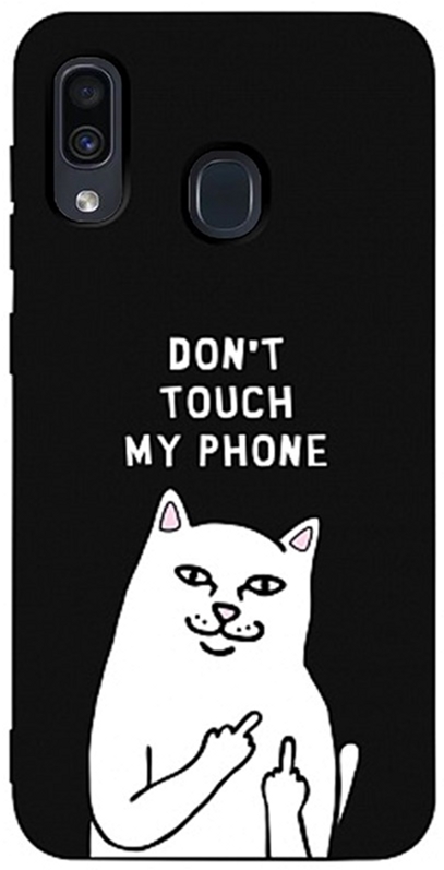 

Панель TOTO Matt TPU 2mm Print Case для Samsung Galaxy A20/A30 Cat Dontouch Black