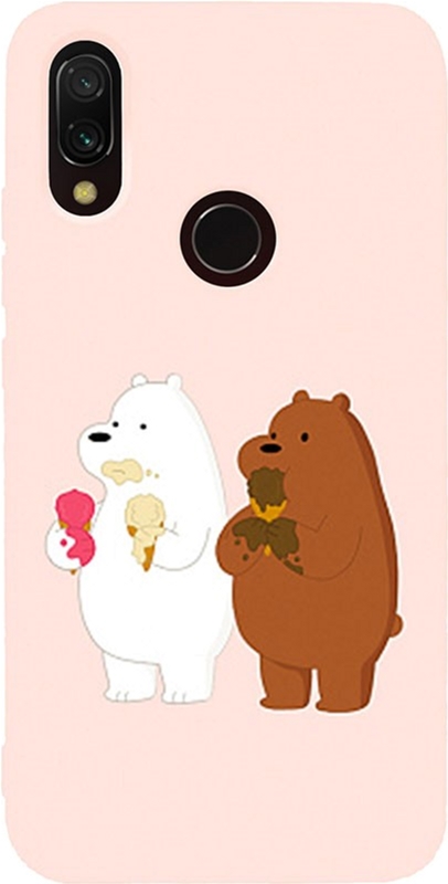 

Панель TOTO Matt TPU 2mm Print Case для Xiaomi Redmi 7 Bear Icecreame Sand Pink