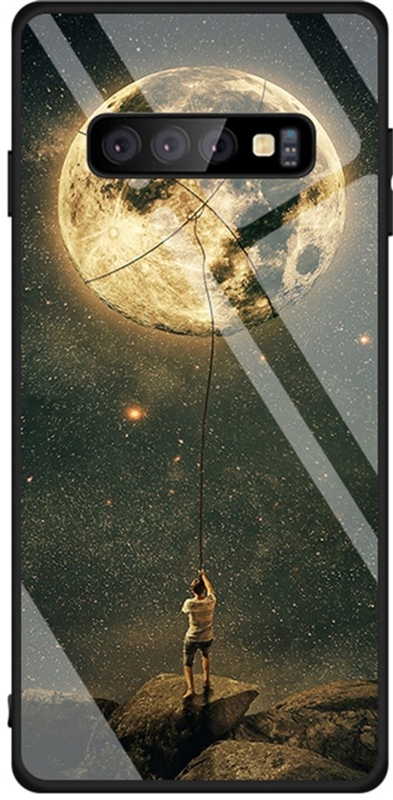 

Панель TOTO Glass Fashionable Case для Samsung Galaxy S10+ Star Space