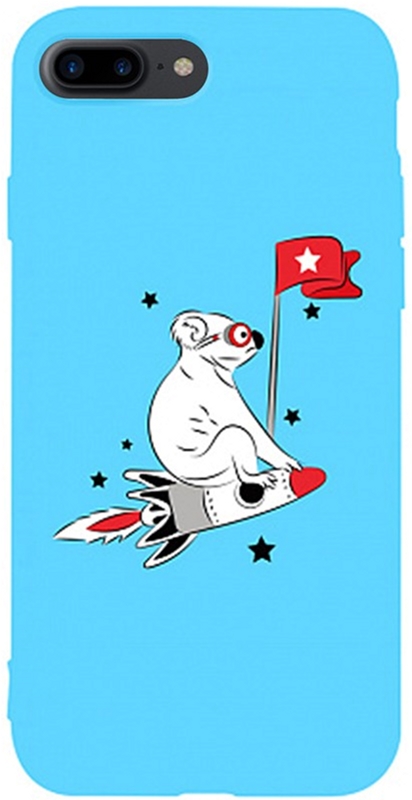 

Панель TOTO Matt TPU 2mm Print Case для Apple iPhone 7 Plus/8 Plus Koala Sky Blue