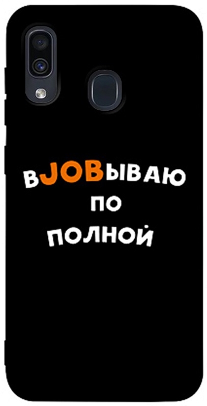 

Панель TOTO Matt TPU 2mm Print Case для Samsung Galaxy A20/A30 Job Black