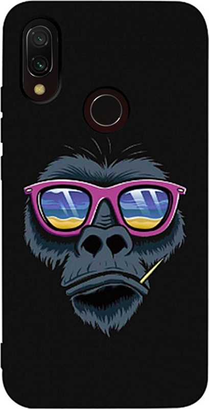

Панель TOTO Matt TPU 2mm Print Case для Xiaomi Redmi 7 Monkey Glass Black