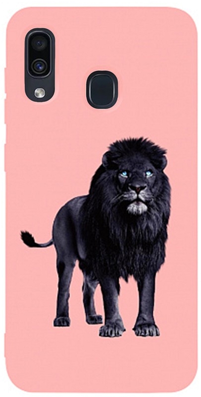 

Панель TOTO Matt TPU 2mm Print Case для Samsung Galaxy A20/A30 Blacklion Pink