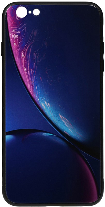 

Панель TOTO Print Glass Space Case для Apple iPhone 6/6s Blue