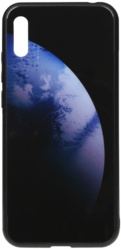 

Панель TOTO Print Glass Space Case для Huawei Y6 2019 Dark Blue