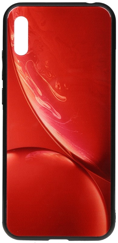 

Панель TOTO Print Glass Space Case для Huawei Y6 2019 Red
