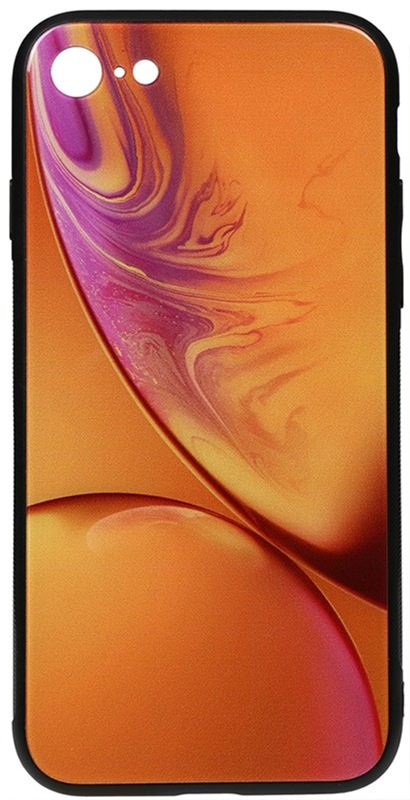 

Панель TOTO Print Glass Space Case для Apple iPhone 7/8 Yellow