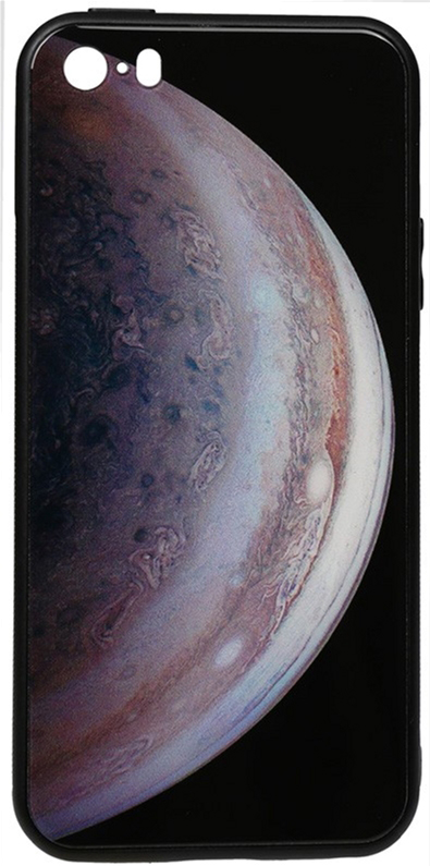 

Панель TOTO Print Glass Space Case для Apple iPhone SE/5s/5 Grey