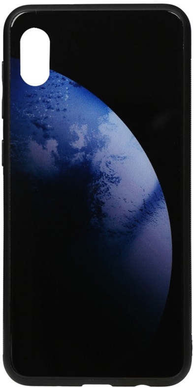 

Панель TOTO Print Glass Space Case для Huawei Y5 2019 Dark Blue