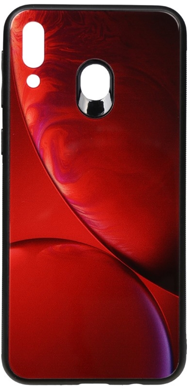 

Панель TOTO Print Glass Space Case для Samsung Galaxy M20 Rubin Red