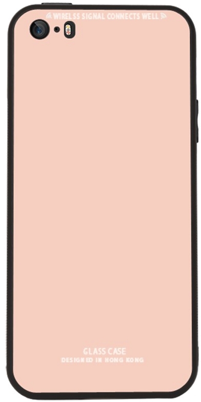 

Панель TOTO Pure Glass Case для Apple iPhone SE/5s/5 Pink